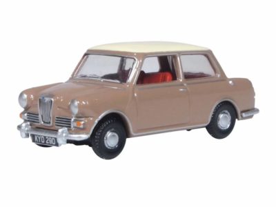 Oxford Diecast 76RE001 Riley Elf MkIII Car - Arianca Beige / Pale Ivory