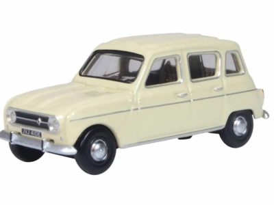 Oxford Diecast 76RN001 Renault 4 Car - Beige