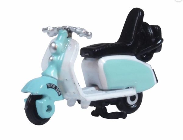 Oxford Diecast 76SC001 Scooter - Blue and White
