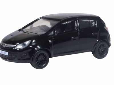 Oxford Diecast 76VC004 Vauxhall Corsa Car - Black