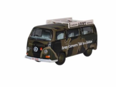 Oxford Diecast 76VW019 VW Bay Window Bus - Army Careers Service