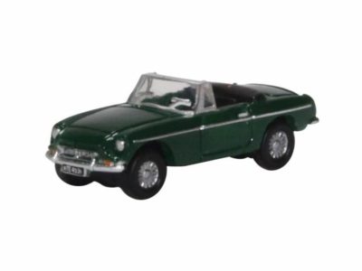 Oxford Diecast NMGB003 MGB Roadster - British Racing Green N Scale