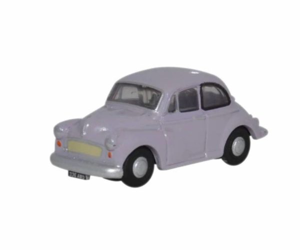 Oxford Diecast NMOS001 Morris Minor Saloon - Lilac N Scale