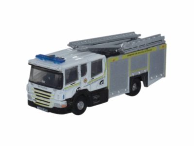 Oxford Diecast NSFE003 Scania Pump & Ladder Truck - Grampian Fire and Rescue N Scale