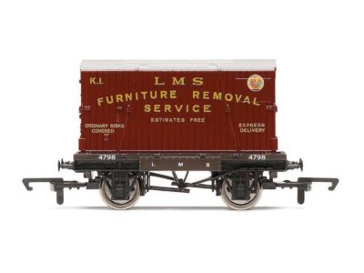 Hornby R60072 Conflat A Wagon, LMS, Furniture Removal Service