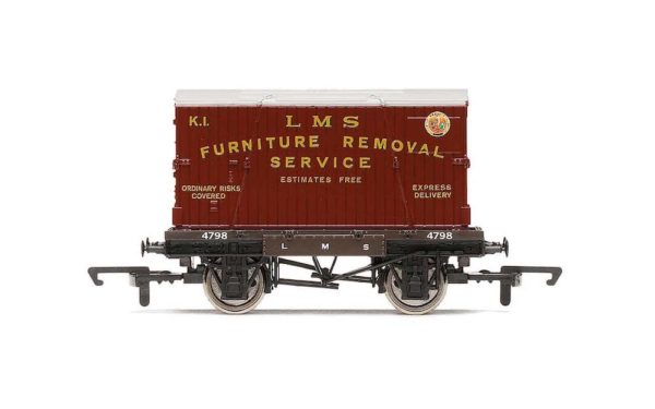 Hornby R60072 Conflat A Wagon, LMS, Furniture Removal Service