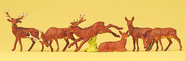 Preiser 10179 Stags HO Gauge Figures