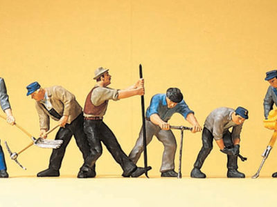 Preiser 10418 Track Workers HO Gauge Figures