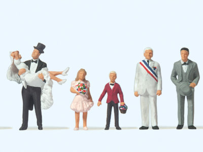 Preiser 10790 Weeding Party HO Gauge Figures