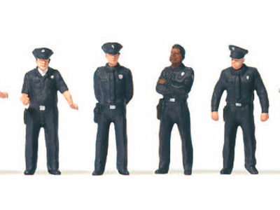 Preiser 10799 USA City Police HO Gauge Figures