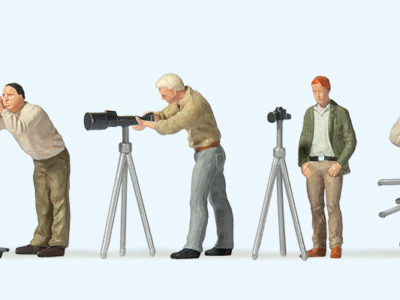 Preiser 10804 Photographers with Tripod HO Gauge Figures