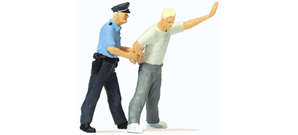 Preiser 28119 Under Arrest HO Gauge Figures