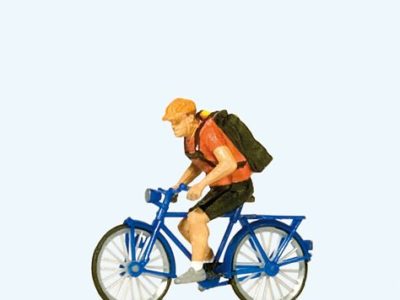 Preiser 28175 Bicycle courier HO Gauge Figures