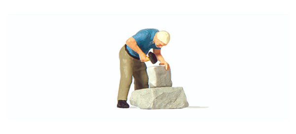 Preiser 28239 Stonemason HO Gauge Figures