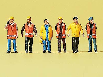 Preiser 79154 Workers in Protective Clothing N Gauge Figures