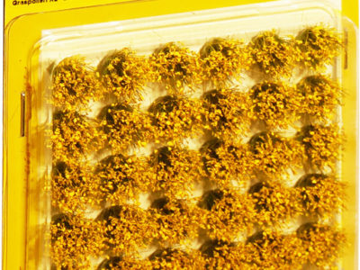 Noch 07043 Tuft of Grass"blooming, yellow refined" 42 pieces, 9 mm