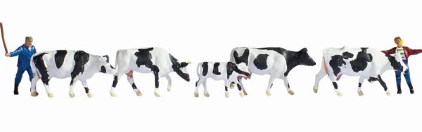 Noch 15724 Drover and Cows HO Scale Figures