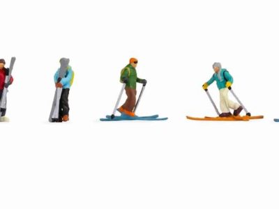 Noch 15823 Ski Tourers HO Scale Figures