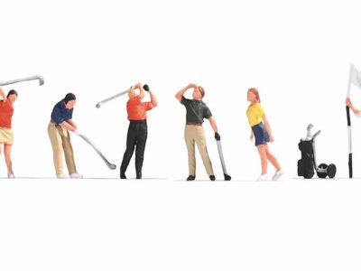 Noch 15885 Golfers HO Scale Figures