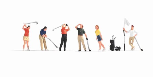 Noch 15885 Golfers HO Scale Figures