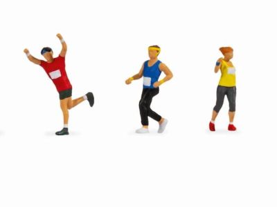 Noch 15890 Marathon Runners HO Scale Figures