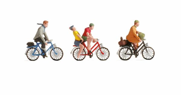 Noch 15898 Cyclists HO Scale Figures