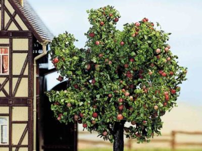 Noch 21560 Apple Tree with Apples, 7.5 cm high