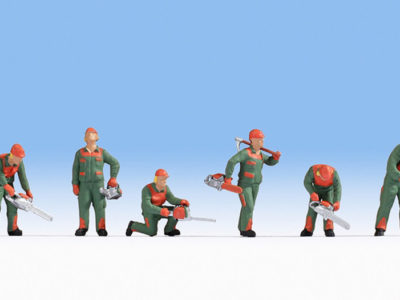 Noch 36061 Forest Workers N Gauge Figures