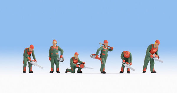 Noch 36061 Forest Workers - Figure Set N Gauge