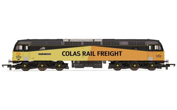 Hornby R30045 RailRoad Plus Colas Rail Class 47 Locomotive