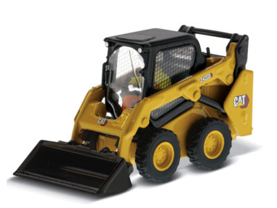 Diecast Masters 85676 Caterpillar 242D3 Skid Steer Loader with Work Tools - High Line Series