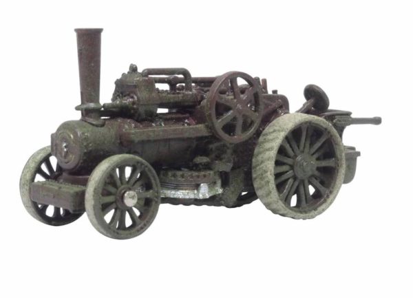 Oxford Diecast NFBB001 Fowler BB1 Ploughing Engine No 15145 Rusty N Scale