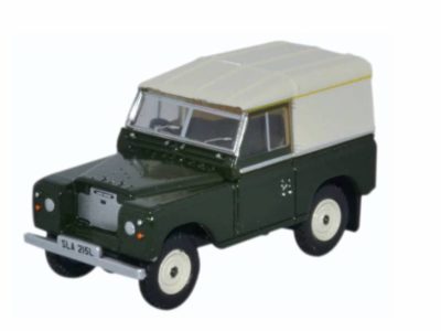 Oxford Diecast 76LR3S005 Land Rover Series III SWB Hard Top - Bronze Green