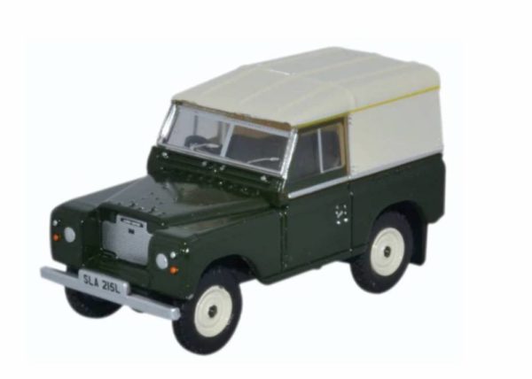 Oxford Diecast 76LR3S005 Land Rover Series III SWB Hard Top - Bronze Green