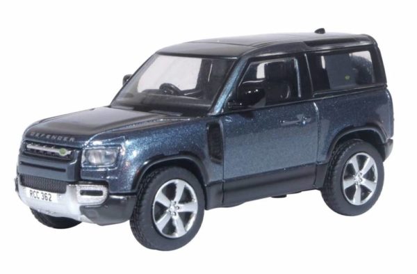 Oxford Diecast 76ND90002 Land Rover New Defender 90 - Tasman Blue