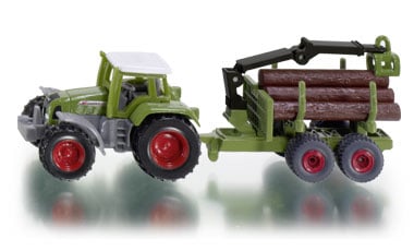 Siku 1645 Fendt 926 Vario - Forestry Trailer