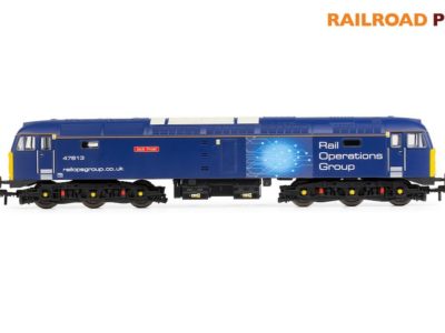 Hornby R30042TTS RailRoad Plus Class 47 Locomotive - ‘Jack Frost’