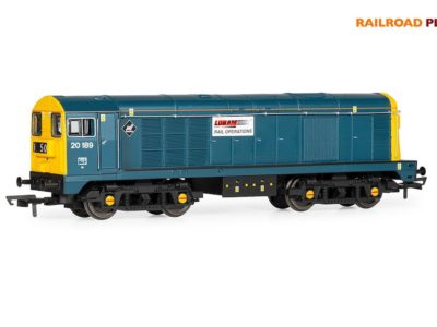 Hornby R30318 RailRoad Plus, Loram Rail, Class 20, Bo-Bo Locomotive  