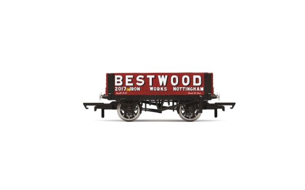 Hornby R60094 4 Plank Wagon, Bestwood Iron Works