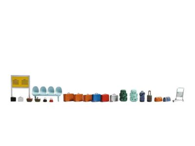 Noch 14810 Station Accessories Figure Set HO Scale