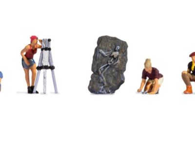 Archaeologists (6) Figure Set HO Scale