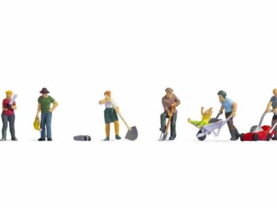 Noch 15598 Gardening Figure Set HO Scale