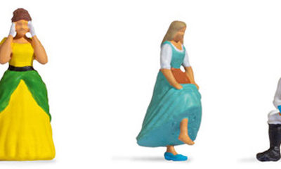 Noch 15807 Cinderella Figure Set HO Scale