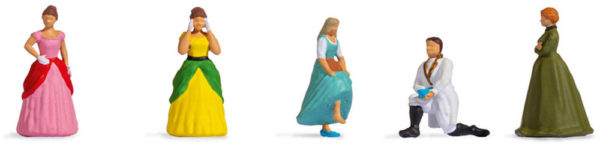 Noch 15807 Cinderella Figure Set HO Scale