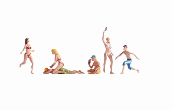 Noch 15842 Bathers Figure Set HO Scale