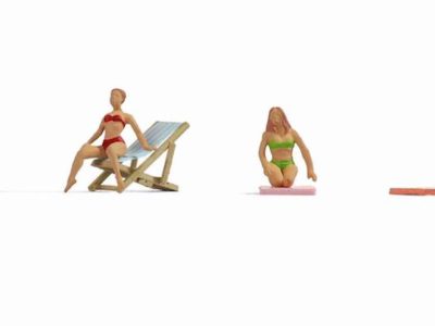 Noch 15851 Sunbathers Figure Set HO Scale