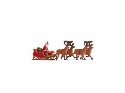 Noch 15924 Santa Claus with Sleigh HO scale Figures