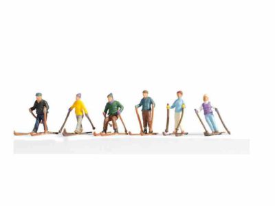 Noch 36828 Skiers N Gauge Figures
