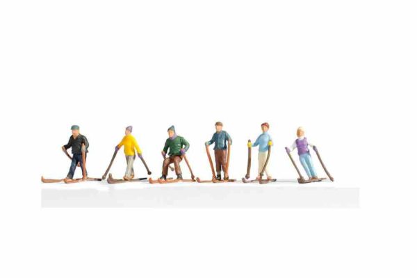 Noch 36828 Skiers N Gauge Figures