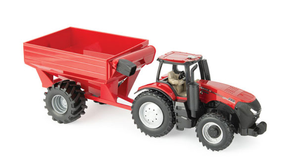 ERTL 47408 Case IH AFS Connect 380 Tractor with Grain Cart, 1/32 scale